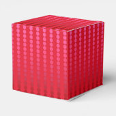 Ballotins Points satinés - nuances de rouge profond (Arrière)