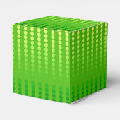 Ballotins Points satinés - nuances vert citron (Arrière)