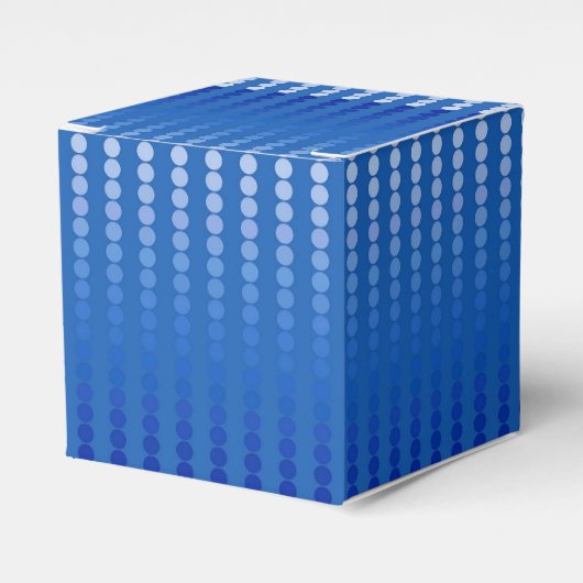 Ballotins Points satinés - tons bleu acier (Verso)