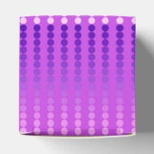 Ballotins Points satinés - violet et orchidée (Haut)