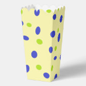 Ballotins Points verts et bleus sur le jaune (Verso)