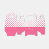 Ballotins Pois Abstraits rose (Déplié)