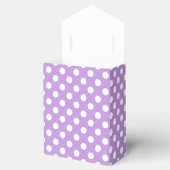 Ballotins Pois blancs sur lilas (Ouvert)