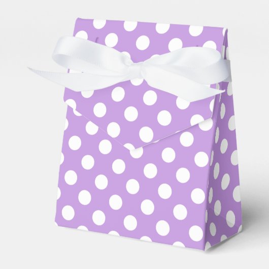 Ballotins Pois blancs sur lilas (Verso)