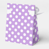 Ballotins Pois blancs sur lilas (Arrière)