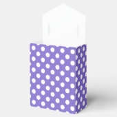 Ballotins Pois blancs sur perwinkle (Ouvert)