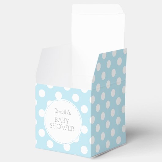 Ballotins Pois bleu clair (Ouvert)