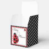 Ballotins Pois et adorable Ladybugs Party Favoriser Box (Ouvert)
