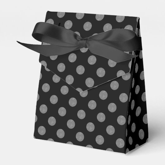 Ballotins Pois gris et noir (Verso)