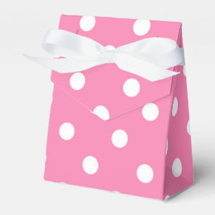 Ballotins Pois rose et blanc Dot Anniversaire