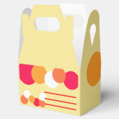 Ballotins Pois rose, orange et jaune (Ouvert)