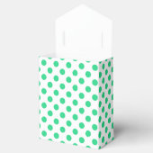 Ballotins Pois verts et blancs (Ouvert)