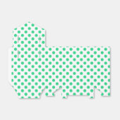 Ballotins Pois verts et blancs (Déplié)