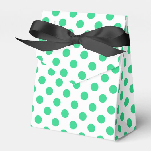 Ballotins Pois verts et blancs (Verso)