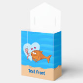 Ballotins Poisson et appât en amour Ballotin (Ouvert)