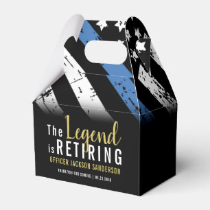 Ballotins Police Retraite Blue Line Police Enforcement Party