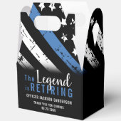 Ballotins Police Retraite Ligne bleue Drapeau Application de (Ouvrir)