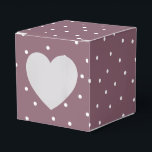 Ballotins Polka blanc violet point classique mariage romanti<br><div class="desc">Veuillez envoyer un courriel à l'adresse suivante : requests@prettygreetings.co.uk pour obtenir des renseignements sur la conception personnalisée et les demandes de produits.</div>