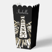 Ballotins Pom-pom girl Glam - Or, noir et blanc (Verso)