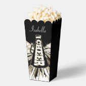 Ballotins Pom-pom girl Glam - Or, noir et blanc (Sauté)