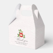 Ballotins Pomme de nos yeux Automne Harvest Baby shower rust (Verso)