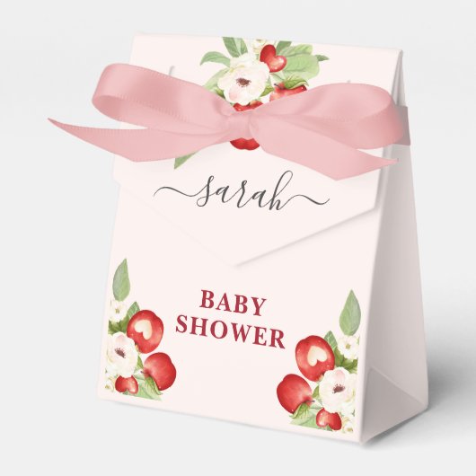 Ballotins Pomme de notre Baby shower oculaire (Verso)