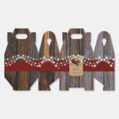 Ballotins Pomme de notre oeil Baby shower d'automne rustique (Déplié)