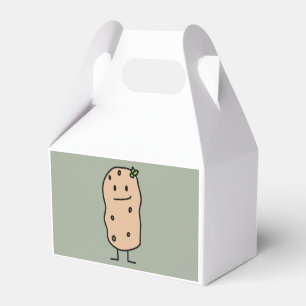 Ballotins Pomme de terre de sourire mignonne heureuse
