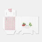 Ballotins Pomme rouge et Fête des mariées blanche (Déplié)