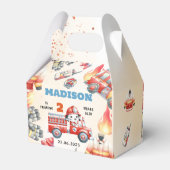 Ballotins Pompier Camion 2 Anniversaire (Arrière)