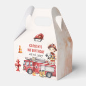 Ballotins Pompier Camion d'incendie 1er anniversaire (Verso)