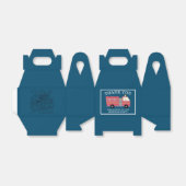 Ballotins Pompier rouge Alarme Camion Fournitures d'annivers (Déplié)