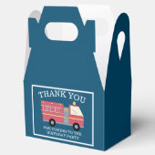 Ballotins Pompier rouge Alarme Camion Fournitures d'annivers (Ouvert)