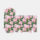 Ballotins Pony rose fleurit sur un Arrière - plan feuillu (Déplié)