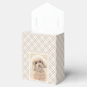 Ballotins Poodle Miniature Toy Apricot Crème Chien Brown Art (Ouvert)