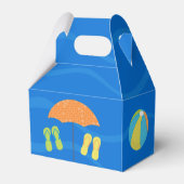 Ballotins Pool Party Blue Water Cool Anniversaire de enfant  (Arrière)