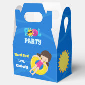 Ballotins Pool Party Blue Water Cool Anniversaire de enfant  (Ouvert)