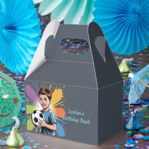 Ballotins Pop Art Boys Football Anniversaire Bash Favoriser