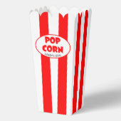 Ballotins Pop Corn Soirée cinéma personnalisée (Recto)