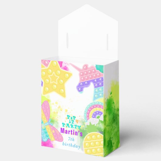 Ballotins Pop It Anniversaire (Ouvert)