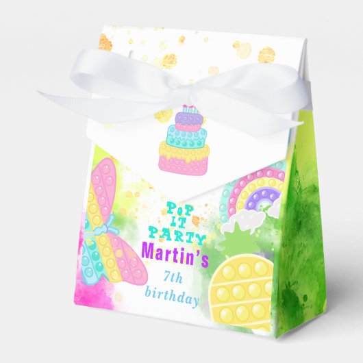 Ballotins Pop It Anniversaire (Verso)