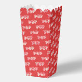 Ballotins Pop Motif Red Movie Popcorn (Verso)
