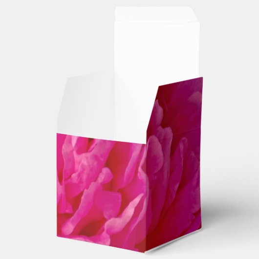 Ballotins Pop rose Peony-PARTY FAVOR BOX, style boîte (Ouvert)