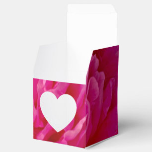Ballotins Pop rose Peony-PARTY FAVOR BOX, style boîte cardia