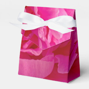 Ballotins Pop rose Peony-PARTY FAVOR BOX, style tente