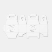 Ballotins Popcorn Ballotin, Party Poppin' Popcorn Bar Mix F (Déplié)