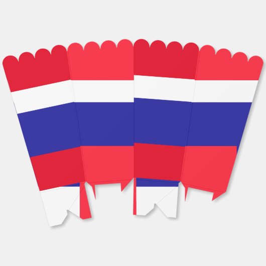 Ballotins Popcorn Bleu Rouge (Déplié)