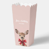 Ballotins Popcorn de cerfs roses et rouges | Fête d'annivers (Recto)
