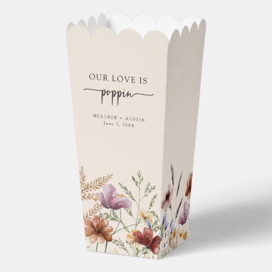 Ballotins Popcorn de papillon Boho (Verso)