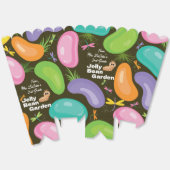Ballotins Popcorn Favor Box Jelly Bean Garden (Déplié)